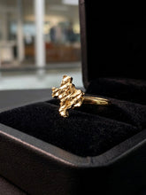 Load image into Gallery viewer, 10 K GOLD TEXAS NUGGET RING