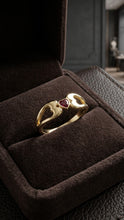 Load image into Gallery viewer, 10K Gold Heart Accent Ring