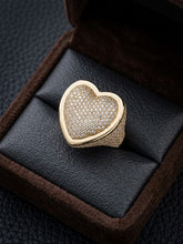 Load image into Gallery viewer, 10 K GOLD STATEMENT HEART RING