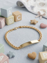 Load image into Gallery viewer, 10 K GOLD CHINO LINK BABY BRACELET