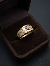 Load image into Gallery viewer, 10 K GOLD HEART NUGGET BAND RING