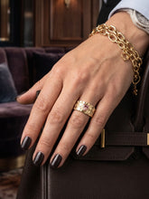 Load image into Gallery viewer, 10 K GOLD HEART NUGGET BAND RING