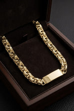 Load image into Gallery viewer, Chino Bar Super Flat Semi H Gold Chain