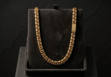 Load image into Gallery viewer, 10 K GOLD SEMI SOLID CHINO BAR CHAIN