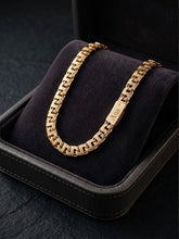 Load image into Gallery viewer, 10 K GOLD SEMI SOLID CHINO BAR CHAIN
