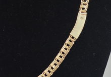 Load image into Gallery viewer, 10 K GOLD SEMI SOLID CHINO BAR LINK CHAIN