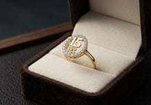 Load image into Gallery viewer, 10 K GOLD QUINCEAÑERA RING
