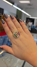 Load image into Gallery viewer, Horseshoe Cross Ring 10k
