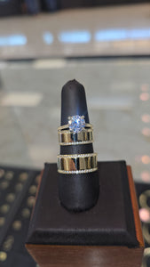 Brilliant Bond Ring Set
