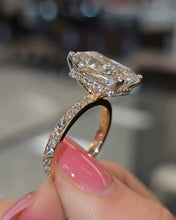 Load image into Gallery viewer, Radiant Cut Lab Diamond Ring