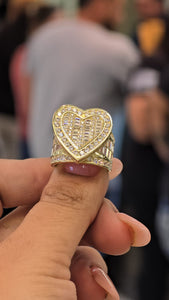 Heart Shape Zirconias Ring