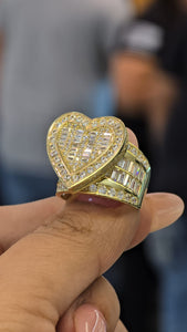 Heart Shape Zirconias Ring