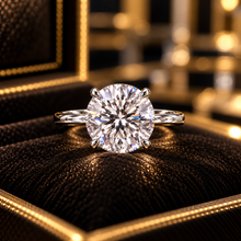 Load image into Gallery viewer, The Classic Round 5.04 CT Lab Diamond Ring