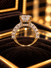Load image into Gallery viewer, Radiant Elegance – 4.02 CT Lab Diamond Ring