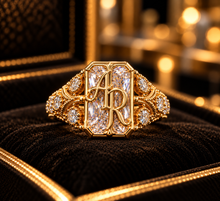 Load image into Gallery viewer, 14K Yellow Gold 2.63 CT Lab Diamond Statement Ring