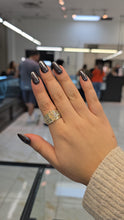 Load image into Gallery viewer, 10K czs stones san judas ring