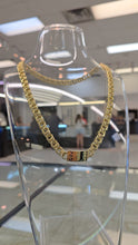 Load image into Gallery viewer, 10K Custom Chino Monaco Chain