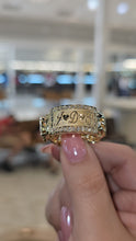 Load image into Gallery viewer, Custom Chino Ring Fully Personalized with 3D Laser Engraving