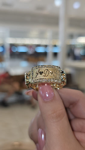 Custom Chino Ring – Fully Personalized with 3D Laser Engraving
