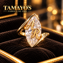 Load image into Gallery viewer, 6.05 CT Lab-Grown Diamond Sculptural Ring – 14K Yellow Gold