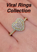 Load image into Gallery viewer, 10K Heart Rings Collection