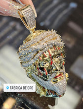 Load image into Gallery viewer, Jesus Face Diamond Pendant