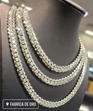 Load image into Gallery viewer, Silver Cuban Link Chain