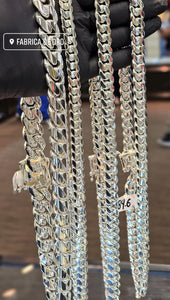 Silver Cuban Link Chain