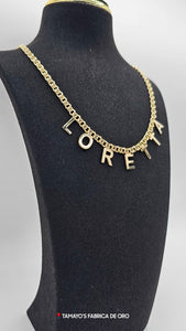 Chino Chain w customized letters