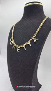 Chino Chain w customized letters