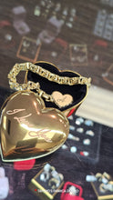 Load image into Gallery viewer, Monaco Chino bar heart bracelet!!