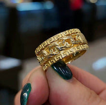 Load image into Gallery viewer, Anillo Ansiedad Personalizado 10k / Custom Anxiety Spinner Ring