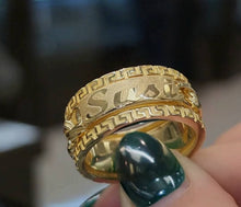 Load image into Gallery viewer, Anillo Ansiedad Personalizado 10k / Custom Anxiety Spinner Ring