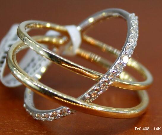 0.40 Ct Women's Diamond Ring 14K solid gold