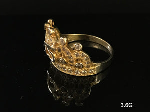 Quinceañera ring 10K Solid Gold