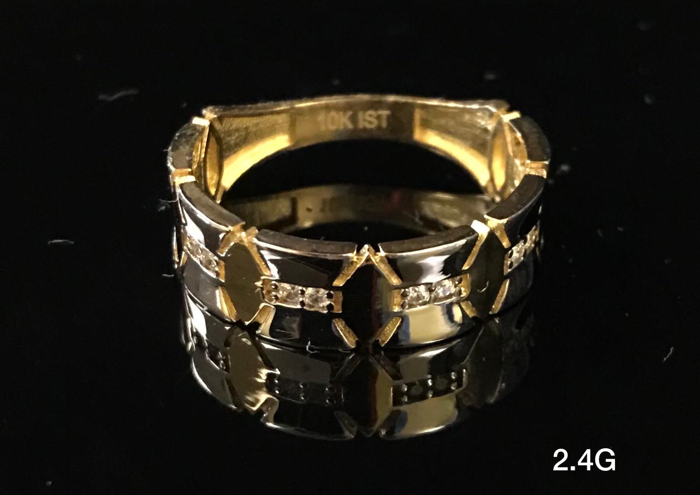 Textured Ring 10K solid gold