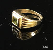 Load image into Gallery viewer, Gemstone Ring 10k solid gold