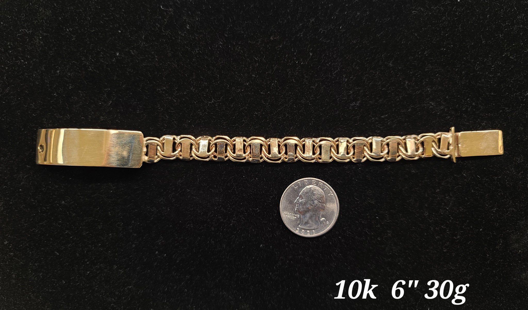 Chino Link Bracelet 30g 10k