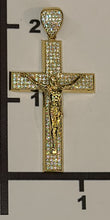 Load image into Gallery viewer, Yellow Gold Jesus on Cross