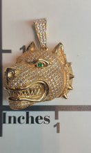 Load image into Gallery viewer, Rose Gold Dog Pendant