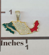 Load image into Gallery viewer, México Pendant with CZs