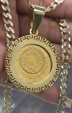 Load image into Gallery viewer, Yellow Gold Mexican Coin Pendant