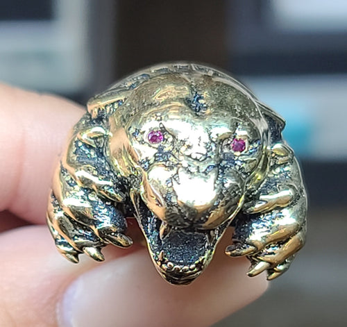 Buy quality 916 Traditional Jaguar Gents Rings in Ahmedabad