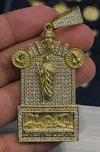 Load image into Gallery viewer, Yellow Gold San Judas with CZs