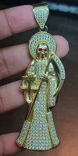 Load image into Gallery viewer, Yellow Gold Santa Muerte Pendant