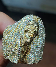 Load image into Gallery viewer, Yellow Gold Bob Marley Face Ring