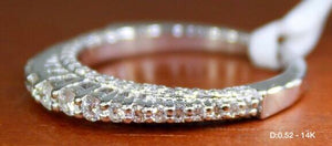 .52 Ct tcw Women's Diamond Ring 14K white gold