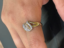 Load image into Gallery viewer, Two toned ring