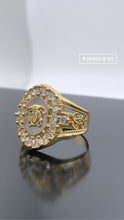 Load image into Gallery viewer, 10k Medusa Gold Ring