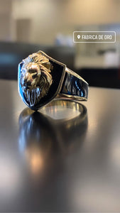 Gold Lion Ring 10k